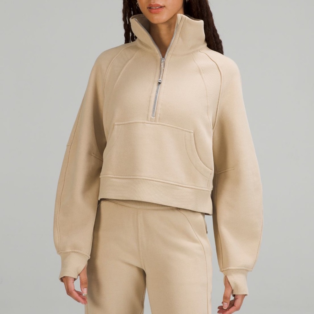 Lululemon Scuba Oversized Funnel Neck Half-Zip Trench Size XS/S - Picture 1 of 5